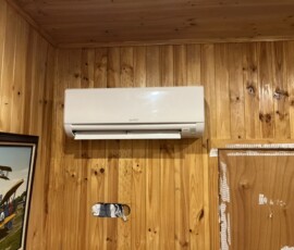 Interior AC install
